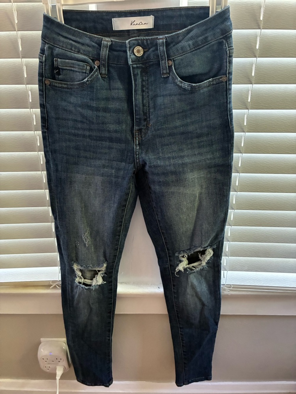 KanCan Dark Blue Stretch Denim Skinny Jeans